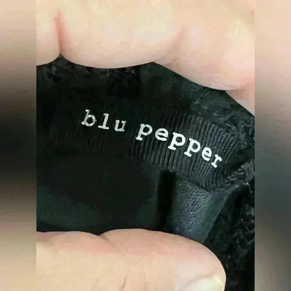 Blu pepper women’s dress size med Dark black color - Picture 6 of 12